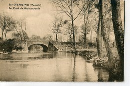 85 - Sainte Hermine : Le Pont De Richambault - Sainte Hermine