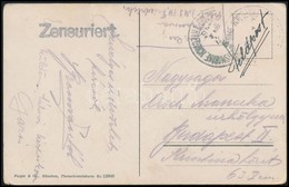 1914 Képeslap Haditengerészeti Postával  'K.U.K. KRIEGSMARINE S.M.S. ERZHG. FRIEDRICH' - Andere & Zonder Classificatie