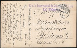 1916 Tábori Posta Képeslap 'K.u.k. Reservespital In Kolozsvár' - Autres & Non Classés