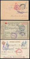 1915-1916 3 Db Orosz Hadifogoly Levelezőlap - Autres & Non Classés