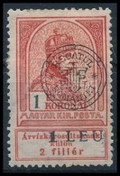 * 1919 Árvíz 1K Bodor Vizsgálójellel (9.000) - Autres & Non Classés