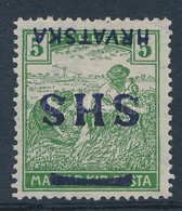 (*) 1918 Arató 5f Fordított Felülnyomással, Bodor Vizsgálójellel - Otros & Sin Clasificación