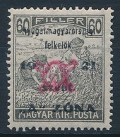 ** Nyugat-Magyarország II. 1921 Arató 60f Garancia Nélkül (19.000) - Otros & Sin Clasificación