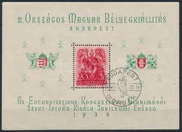 O 1938 ORBÉK Blokk (ránc / Crease) - Other & Unclassified