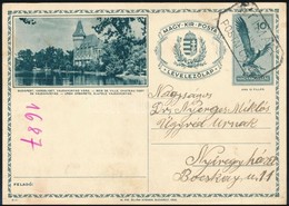 1936 Képes Díjjegyes Levelezőlap TÍMÁR Postaügynökségi Bélyegzéssel / Postcard With Postal Agency Postmark - Altri & Non Classificati