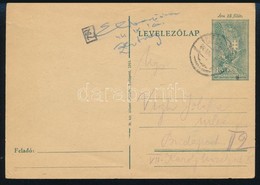 1944 Levelezőlap 'KIRÁLYHÁZA' Szükségbélyegzéssel, Cenzúrázva / Censored Postcard With Auxiliary Postmark - Autres & Non Classés