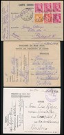 1941 6 Db II. Világháborús Katonai, Hadifogoly Képes és Levelezőlap (nyugat-európai) - Autres & Non Classés
