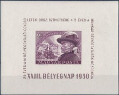 ** 1950 Bélyegnap (23.) - Bem Blokk Luxus Minőségben (8.000) - Other & Unclassified