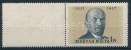 ** 1957 Nagy Októberi Forradalom 1Ft Bal Oldali üres Mezővel - Other & Unclassified