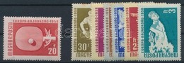 ** 1958 Sport Sor Lemezhibás 20f Bélyeggel - Andere & Zonder Classificatie