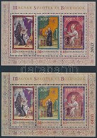 ** 2018 Magyar Szentek és Boldogok Blokk + Piros Sorszámú Speciális Blokk / Hungarian Saints And Blesseds Block + Specia - Altri & Non Classificati