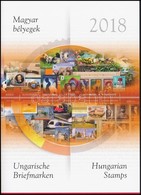 ** 2018 Magyar Bélyegek éves Szett / Year Set - Autres & Non Classés