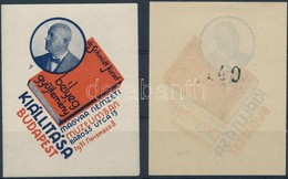 ** 1931/3a + 3b Schimdt Bélyeggyűjtemény Kiállítása  Emlékívek (12.000) - Other & Unclassified