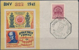 O 1941/6ba Kölcsey Ferenc II. Emlékív (10.000) - Autres & Non Classés