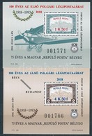 ** 2018 100 éves Az Első Polgári Repülés Emlékív Pár - Autres & Non Classés