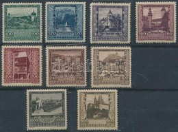 ** * 1923 Tartományi Fővárosok Sor Mi 433-441 + Mi 2013 (Mi EUR 130,-) - Autres & Non Classés