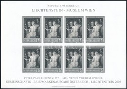 ** 2005 Liechtenstein - Múzeum Feketenyomat Kisív Mi 2519 - Autres & Non Classés