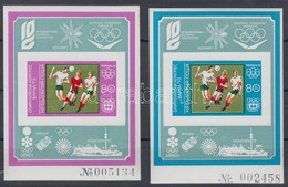 ** 1973 Nyári Olimpia, München Blokk Sor Mi 42B-43 - Andere & Zonder Classificatie