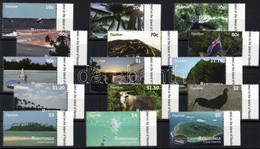 ** 2011 Rarotonga Látképek Sor Mi 28-42 - Autres & Non Classés