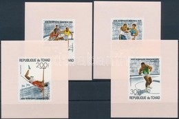 ** 1976 Nyári Olimpia Sor Vágott Blokkformában Mi 742-745 - Other & Unclassified