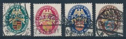 O 1926 Segélybélyeg; Címer Sor Mi 398-401 (Mi EUR 160,-) - Andere & Zonder Classificatie