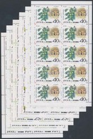 ** 1989 Gombák  és Gyümölcsök Sor Tizestömbökben Mi 2999-3004 - Altri & Non Classificati