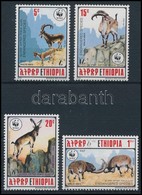 ** 1990 WWF: Kecske Sor,
WWF: Goat Set
Mi 1385-1388 - Autres & Non Classés