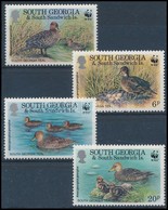 ** 1992 WWF: Kacsa Sor,
WWF: Duck Set
Mi 203-206 - Autres & Non Classés