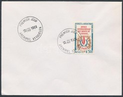 1968 Az Emberi Jogok Nemzetközi éve Mi 45 FDC - Otros & Sin Clasificación