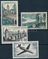 ** 1957 Légiposta, Forgalmi Mi 1120 + 1145-1147 (Mi EUR 59.-) - Andere & Zonder Classificatie