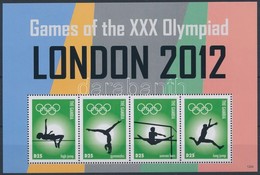 ** 2012 Londoni Olimpia Kisív Mi 6613-6616 - Altri & Non Classificati