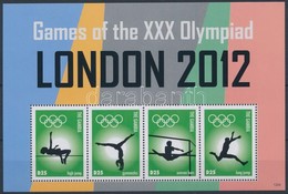 ** 2012 Londoni Olimpia Kisív Mi 6613-6616 - Autres & Non Classés