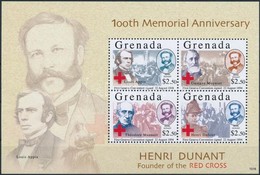 ** 2010 Henri Dunant Halálának 100. évfordulója Kisív Mi 6282-6285 - Other & Unclassified