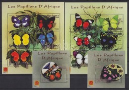 ** 2001 Philanippon Nemzetközi Bélyegkiállítás, Lepkék Teljes Kisívsor + 2 Blokk Mi 3264-3275 + Mi 664, 665 - Altri & Non Classificati