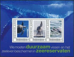 ** 2010 Megszemélyesített Bélyeg; Greenpeace - Tengeri állatok Bélyegfüzetlap Mi 2784 - Autres & Non Classés