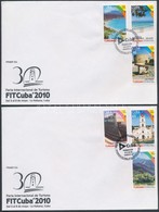2010 Turizmus Sor Mi 5393-5398 2 FDC - Other & Unclassified