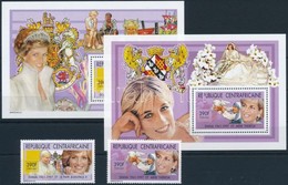 ** 2007 Diana Hercegnő Halálának 10. évfordulója Sor Mi 2944-2945 + Blokk 689-690 - Other & Unclassified