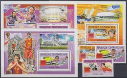 ** 2007 Olimpia Peking Sor Mi 2941-2943 + Blokksor Mi 686-688 - Andere & Zonder Classificatie