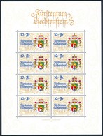 ** 1996 75 éves Az Alkotmány Kisív Mi 1136 - Andere & Zonder Classificatie