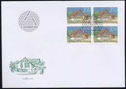 2006 Városkép Négyestömb Mi 1435 FDC-n - Otros & Sin Clasificación