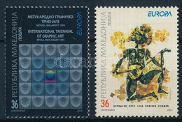 ** 2003 Művészet Sor,
Art Set
Mi 279-280 - Otros & Sin Clasificación