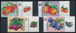 ** 2005 Gyümölcs ívszéli Sor,
Fruit Margin Set
Mi 360-363 - Otros & Sin Clasificación