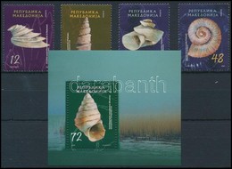 ** 2006 Kagyló Sor + Blokk,
Shell Set + Block
Mi 398-401 + 15 - Altri & Non Classificati