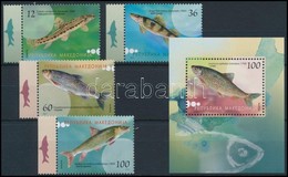 ** 2007 Hal Sor + Blokk,
Fish Set + Block
Mi 421-424 + 16 - Altri & Non Classificati