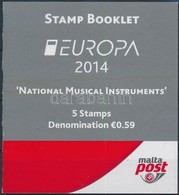 ** 2014 Europa CEPT Hangszerek Bélyegfüzet Mi MH 0-16 - Andere & Zonder Classificatie