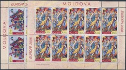 ** 2006 Europa CEPT: Integráció Kisív Sor Mi: 549-550 + Bélyegfüzet MH 10 - Sonstige & Ohne Zuordnung