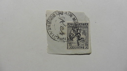 Australie > Marcophilie :Cachet Melbourne  Sur Timbre Fragment - Postmark Collection