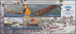 ** 2012 II. Erzsébet Trónra Lépésének 60. évfordulója, Hajófelvonulás A Temzén Blokk Mi 84 - Altri & Non Classificati