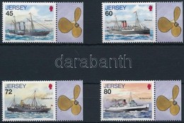 ** 2010 Postahajó 4 Db Szelvényes érték Mi 1482, 1484-1486 - Andere & Zonder Classificatie