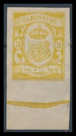 * 1861 Mi 14 ívszéli, Betapadás (Mi EUR 550,-) - Sonstige & Ohne Zuordnung